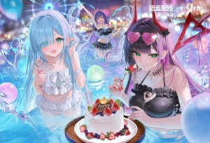 Rating: Questionable Score: 38 Tags: azur_lane bikini bikini_top goetz_von_berlichingen_(azur_lane) horns janus_(azur_lane) jpeg_artifacts megane mogador_(azur_lane) pointy_ears swimsuits tagme tail wet User: lx_axz
