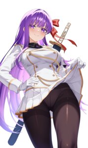 Rating: Questionable Score: 57 Tags: 4ddd bb_(fate) cosplay fate/grand_order ikaruga pantsu pantyhose see_through senran_kagura skirt_lift sword uniform User: VigorousMMM