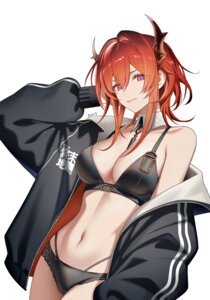 Rating: Questionable Score: 7 Tags: arknights arknights:_endfield bra cameltoe horns laevatein_(arknights) open_shirt pantsu senamashiro surtr_(arknights) User: VigorousMMM
