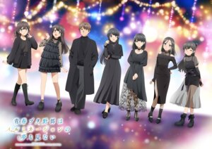 Rating: Safe Score: 7 Tags: akagi_ikumi azusagawa_sakuta dress fishnets heels himeji_sara hirokawa_uzuki iwamizawa_nene mitou_miori no_bra nonoshita_iori sakurajima_mai see_through seishun_buta_yarou sweater User: saemonnokami