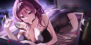 honkai:_star_rail kafka_(honkai:_star_rail) lingerie nopan see_through silverrain_72 wet