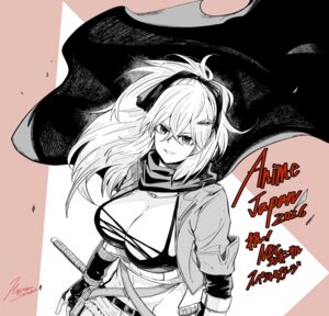 Rating: Questionable Score: 5 Tags: bra hazama_sasami katainaka_no_ossan_kensei_ni_naru surena_lysandra sword User: VigorousMMM