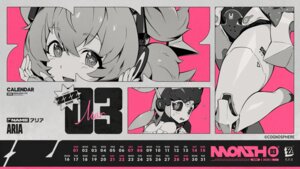 Rating: Safe Score: 12 Tags: aria_(zenless_zone_zero) calendar headphones mecha_musume tagme wallpaper zenless_zone_zero User: moonian