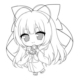 Rating: Safe Score: 5 Tags: chibi kimono lump_of_sugar moekibara_fumitake nue sketch tayutama tayutama_2 valentine User: k25c2yf