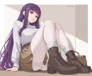 Rating: Questionable Score: 28 Tags: fern heels melowh pantyhose skirt_lift sousou_no_frieren User: VigorousMMM