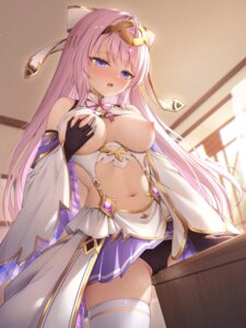 Rating: Explicit Score: 37 Tags: breast_grab breasts cameltoe diamond_(houseki_hime) houseki_hime masturbation nipples no_bra pantsu pussy_juice skirt_lift suyamori thighhighs wet User: Anonymous