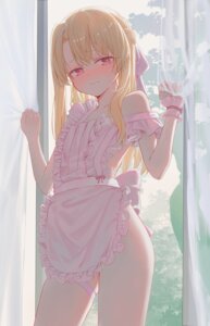 Rating: Questionable Score: 83 Tags: fate/kaleid_liner_prisma_illya fate/stay_night garter illyasviel_von_einzbern kase_22 loli naked_apron User: KenB