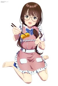 anifar_inc. chitose-kun_wa_ramune_bin_no_naka megane seifuku uchida_yua