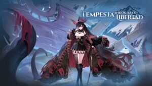 Rating: Questionable Score: 12 Tags: azur_lane dress garter no_bra pirate queen_anne's_revenge_(azur_lane) sword tagme thighhighs wallpaper User: moonian