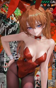 Rating: Questionable Score: 42 Tags: animal_ears bunny_ears bunny_girl nekodayo22 neon_genesis_evangelion no_bra pantyhose souryuu_asuka_langley User: saemonnokami