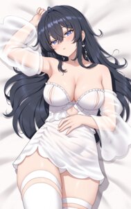 Rating: Questionable Score: 59 Tags: garter indie_virtual_youtuber lingerie pantsu secon see_through skirt_lift thighhighs User: Arsy