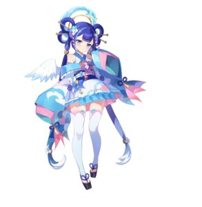 asian_clothes halo oz_re:write tagme thighhighs wings