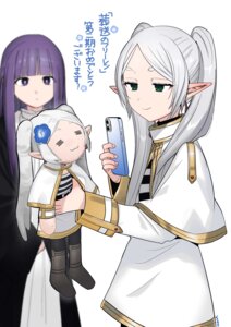 Rating: Safe Score: 13 Tags: chibi dress elf fern frieren inoue_koharu pointy_ears sousou_no_frieren User: VigorousMMM