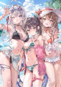 Rating: Questionable Score: 86 Tags: alisa_mikhailovna_kujou bikini garter mariya_mikhailovna_kujou megane momoko_(momopoco) open_shirt see_through suou_yuki swimsuits tokidoki_bosotto_russia-go_de_dereru_tonari_no_alya-san wet User: himeno_nanako