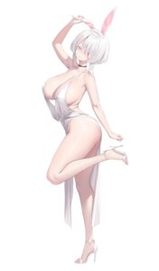Rating: Questionable Score: 62 Tags: animal_ears bunny_ears dress heels keibeam no_bra nopan User: VigorousMMM