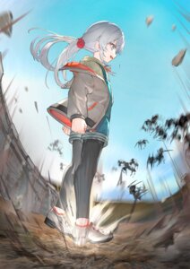 katana_canata kyouran_reijou_nia_liston nia_liston overalls sweater