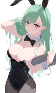 Rating: Questionable Score: 7 Tags: animal_ears bunny_ears bunny_girl no_bra pantyhose pige_pig tail vspo! yakumo_beni User: VigorousMMM