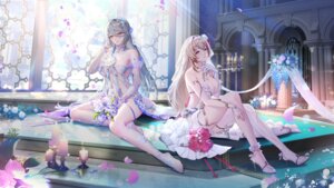 Rating: Questionable Score: 68 Tags: acacia dress heels marian_andreotti no_bra snowbreak:_containment_zone tagme thighhighs wallpaper User: moonian