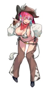 bikini heels horns kanan-sama_wa_akumade_choroi nonco pointy_ears swimsuits takakiyo_kanan weapon