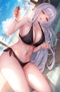Rating: Questionable Score: 29 Tags: bikini oyuwari rurika_(oyuwari) swimsuits wet User: tagme