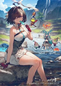 animal_ears atelier atelier_yumia benitama flammi koei_tecmo lenja tail wet yumia_liessfeldt