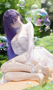 bra dress fate/stay_night feet matou_sakura ongdal2 pantsu see_through skirt_lift