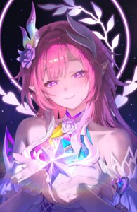 bangsom cyrene honkai:_star_rail no_bra pointy_ears