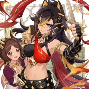 Rating: Safe Score: 14 Tags: armor dehya genshin_impact tagme weapon User: charunetra