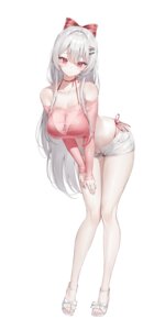Rating: Questionable Score: 75 Tags: bikini heels keibeam see_through swimsuits User: KenB