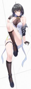Rating: Questionable Score: 36 Tags: dress garter heels kafeifeifeifeifeifei_jiemo_jun no_bra rover_(female) see_through skirt_lift tattoo wuthering_waves User: VigorousMMM