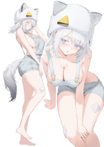 Rating: Questionable Score: 60 Tags: animal_ears arknights arknights:_endfield bandaid estella_(arknights) no_bra overalls pdxen tail User: VigorousMMM