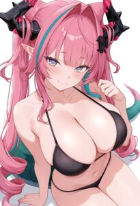 Rating: Questionable Score: 22 Tags: arknights arknights:_endfield bikini horns myuu_(arisumeria) pointy_ears swimsuits wet yvonne_(arknights) User: VigorousMMM