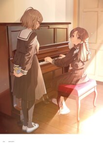 Rating: Safe Score: 17 Tags: hechima pantyhose seifuku valentine yuri User: himeno_nanako