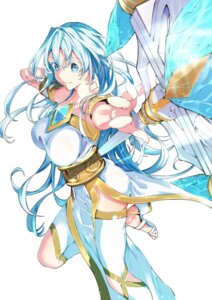 Rating: Safe Score: 32 Tags: aoi_toshi dress elfaria_albis_serfort heels no_bra thighhighs tsue_to_tsurugi_no_wistoria weapon User: VigorousMMM