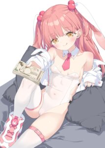Rating: Questionable Score: 31 Tags: animal_ears bunny_ears bunny_girl cameltoe garter kani_biimu loli mikane_sebiri no_bra thighhighs User: himeno_nanako