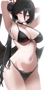 Rating: Questionable Score: 14 Tags: angel bikini blue_archive hanekawa_hasumi rimmon swimsuits wet wings User: BattlequeenYume