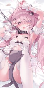Rating: Explicit Score: 45 Tags: animal_ears bandages bandaid bunny_ears cum lingerie official_watermark pantsu shu_bii thighhighs User: PKnowledge