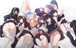 Rating: Questionable Score: 1 Tags: 40hara ass dress horns iya_na_kao_sare_nagara_o-pantsu_misete_moraitai maid no_bra pantsu seifuku skirt_lift stockings thighhighs User: saemonnokami