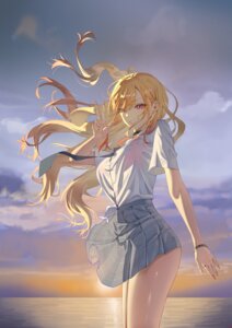kitagawa_marin kuuhaku_(pskf2372) see_through seifuku skirt_lift sono_bisque_doll_wa_koi_wo_suru