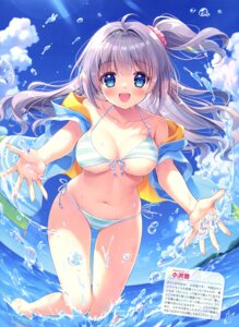 Rating: Questionable Score: 23 Tags: bikini open_shirt ozawa_yuu swimsuits wet User: drop