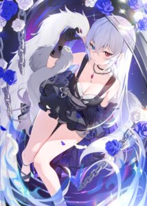dress heterochromia houkisei see_through