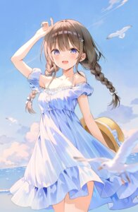 dress skirt_lift summer_dress weri