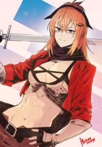 Rating: Questionable Score: 9 Tags: armor hazama_sasami katainaka_no_ossan_kensei_ni_naru surena_lysandra sword User: VigorousMMM