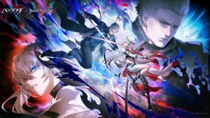 alpha_(punishing:_gray_raven) crossover devil_may_cry garter heels heterochromia punishing:_gray_raven sword tagme vergil wallpaper