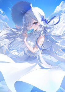 dress heterochromia nekometaru shibou_yuugi_de_meshi_wo_kuu. skirt_lift sorimachi_yuuki