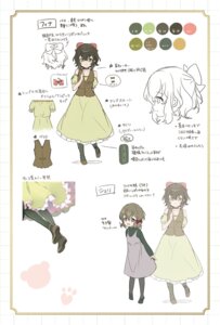 Rating: Safe Score: 9 Tags: 029 character_design fina_(kuma_kuma_kuma_bear) kuma_kuma_kuma_bear shuri_(kuma_kuma_kuma_bear) User: kiyoe