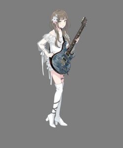 bang_dream! garter guitar heels kotohira_nagi see_through tagme thighhighs transparent_webp uniform