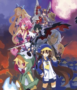 Rating: Safe Score: 21 Tags: axel_(disgaea) cleavage desco disgaea disgaea_4 dress duplicate flonne harada_takehito kazamatsuri_fuuka pointy_ears prinny sword thighhighs vulcanus weapon wings User: Radioactive