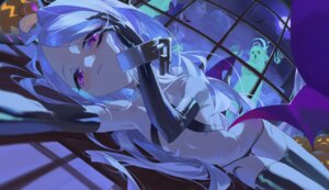 amau_ako bikini blue_archive devil halloween halo horns limi26 loli selfie sorasaki_hina swimsuits thighhighs wings