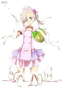 Rating: Safe Score: 12 Tags: chanto_suenai_kyuuketsuki-chan garter heels ishikawa_luna nurse pointy_ears tani_takuya tattoo thighhighs User: drop